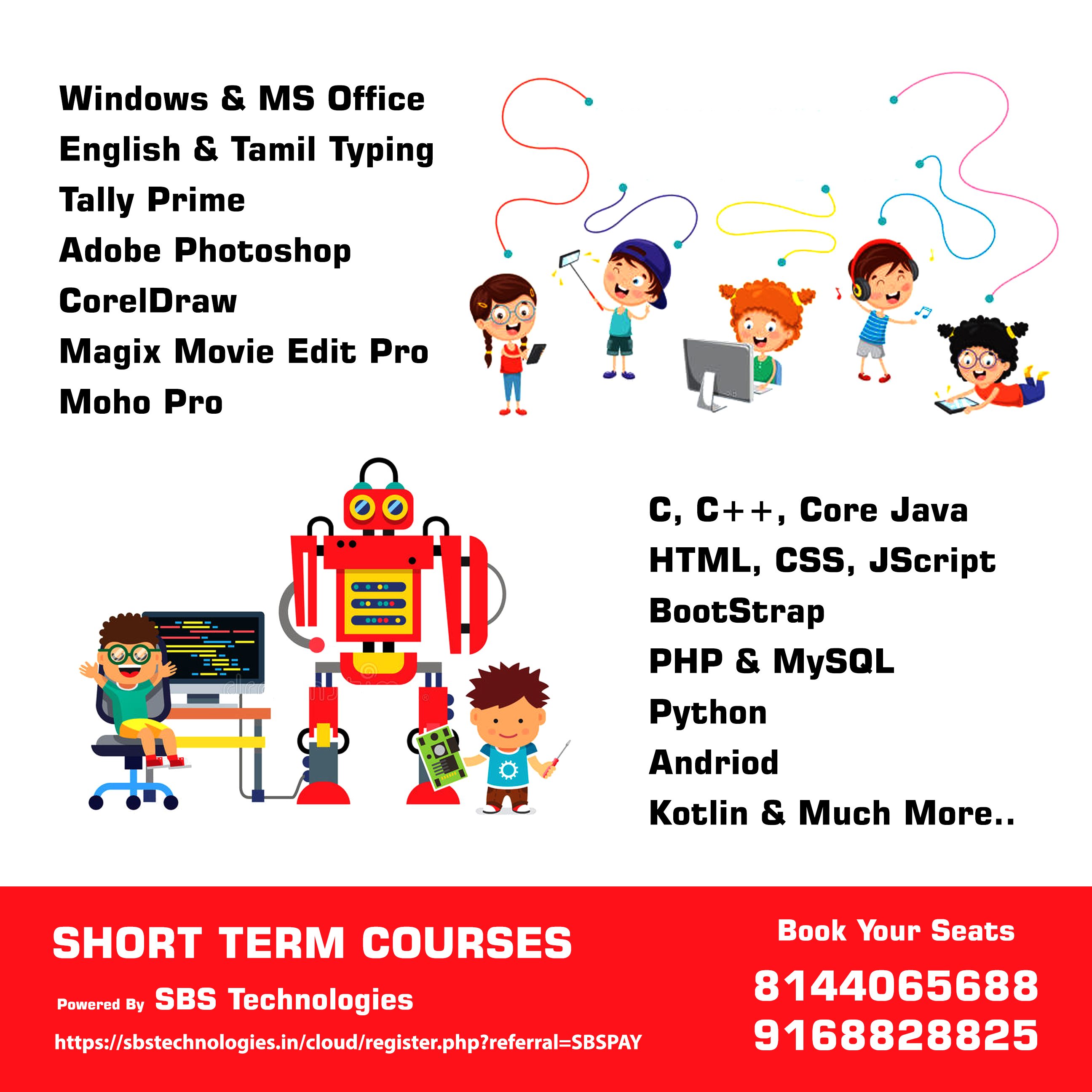 Summer Camp - Short Term Courses