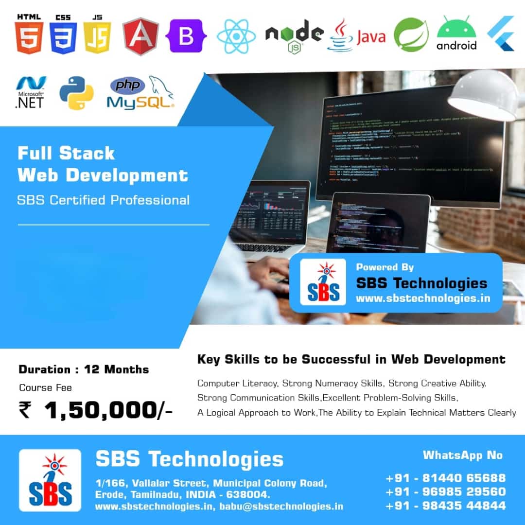 SBS Certification Course