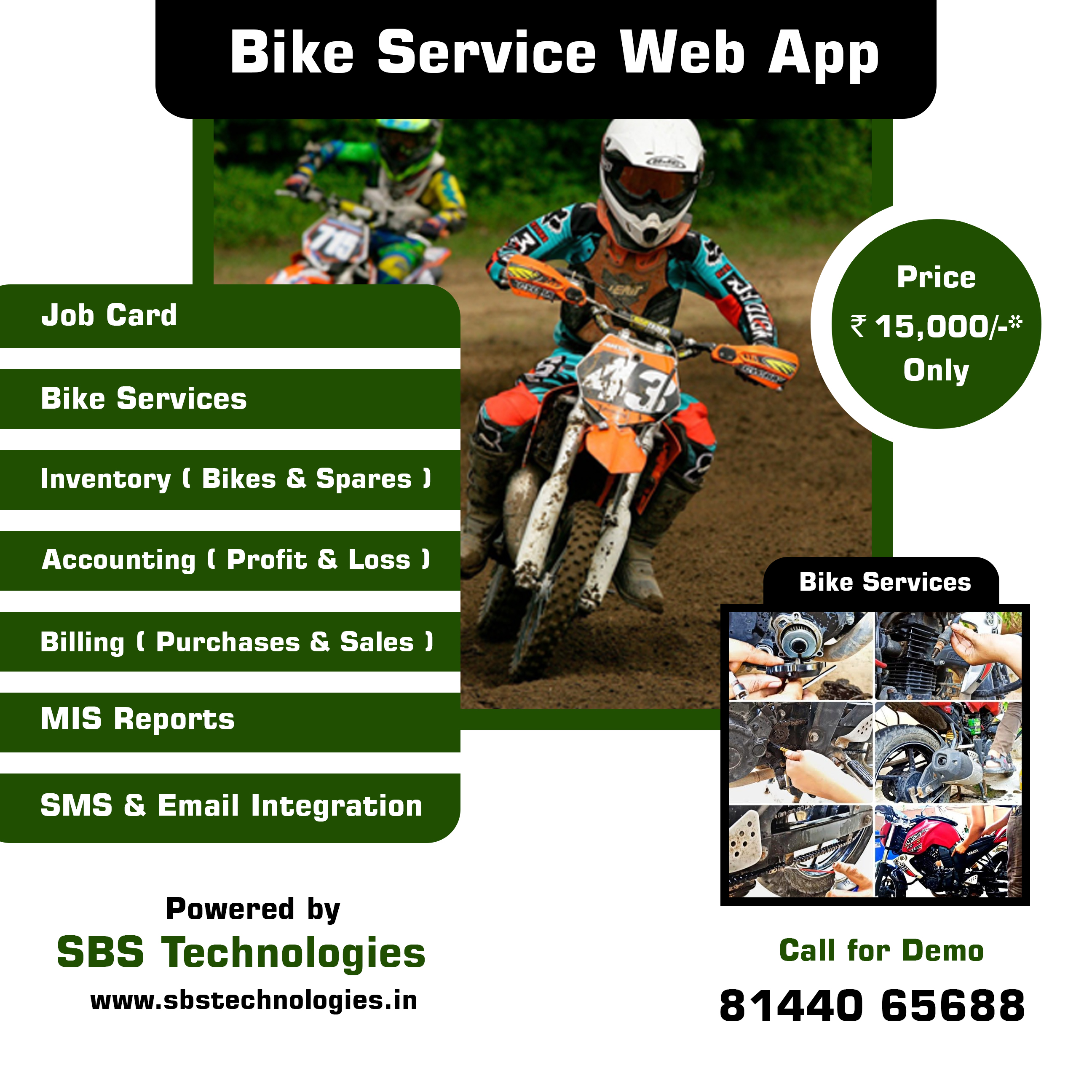 BIKE SERVICE WEB APP